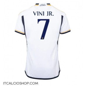 Real Madrid Vinicius Junior #7 Prima Maglia 2023-24 Manica Corta